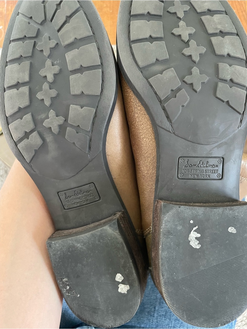 Sam Edelman Penny Brown Leather Boots - Picture 10 of 11